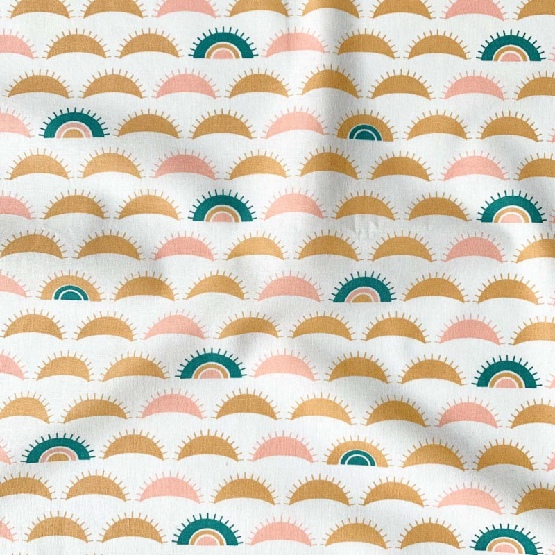 Printed Cotton SOLEA Off-White / Vintage Multicolored